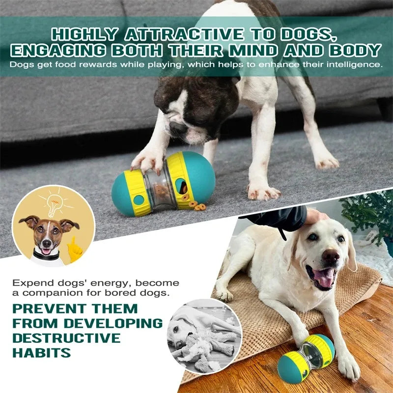 FunnyFeed™ Automatic Leaky Food Ball Dog Toy
