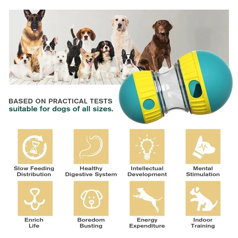 FunnyFeed™ Automatic Leaky Food Ball Dog Toy