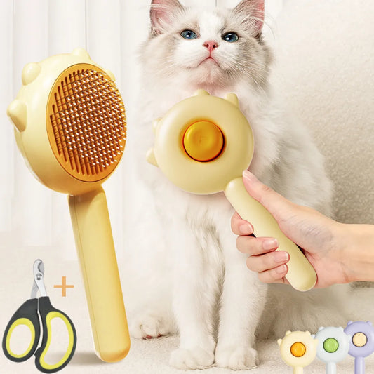 EasClean™ Magic Pet Grooming Needle Brush